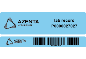 blue sanger barcode