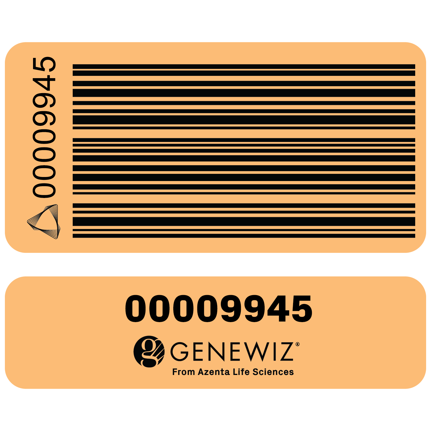 orange amplicon barcode
