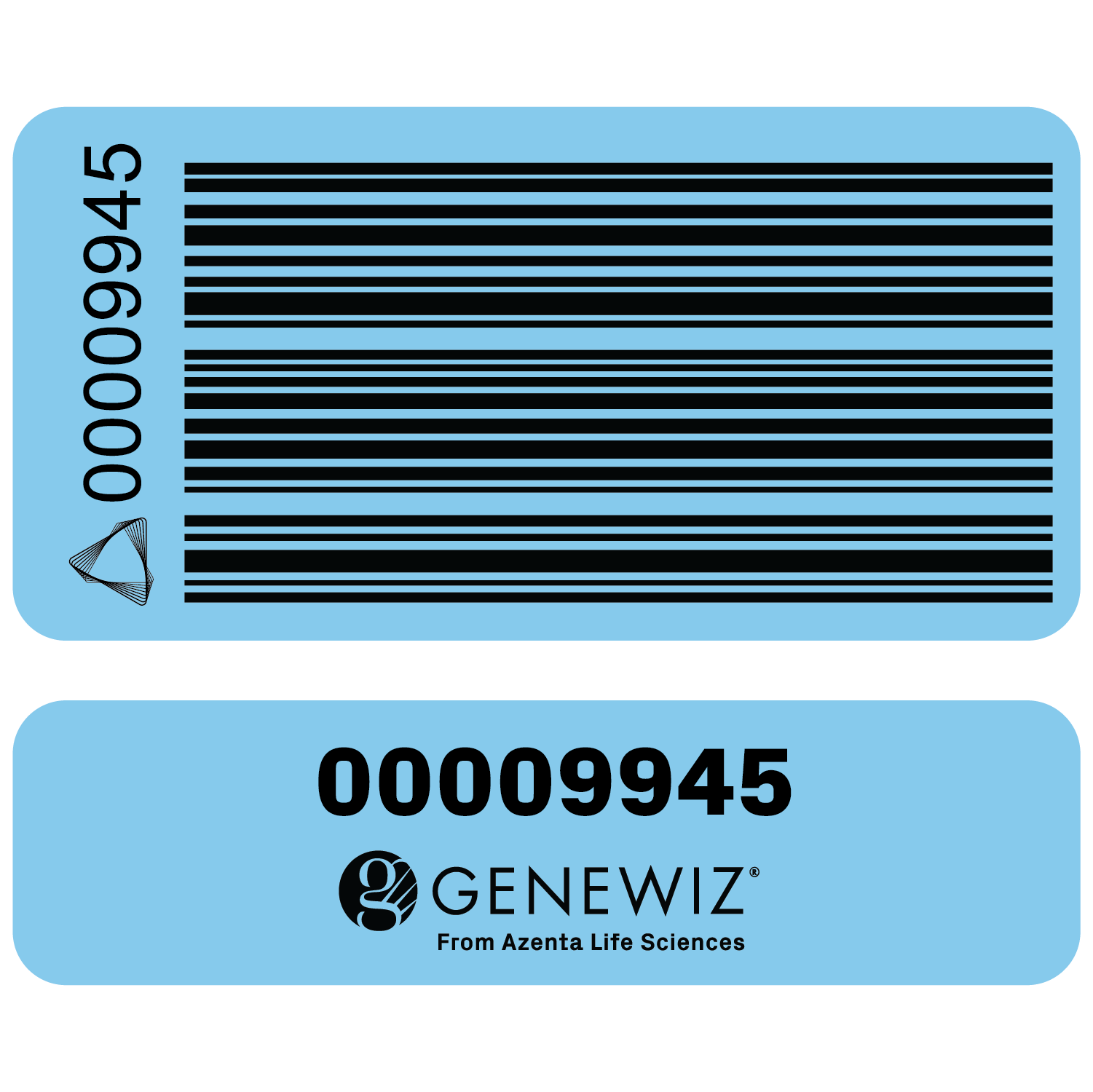blue sanger barcode