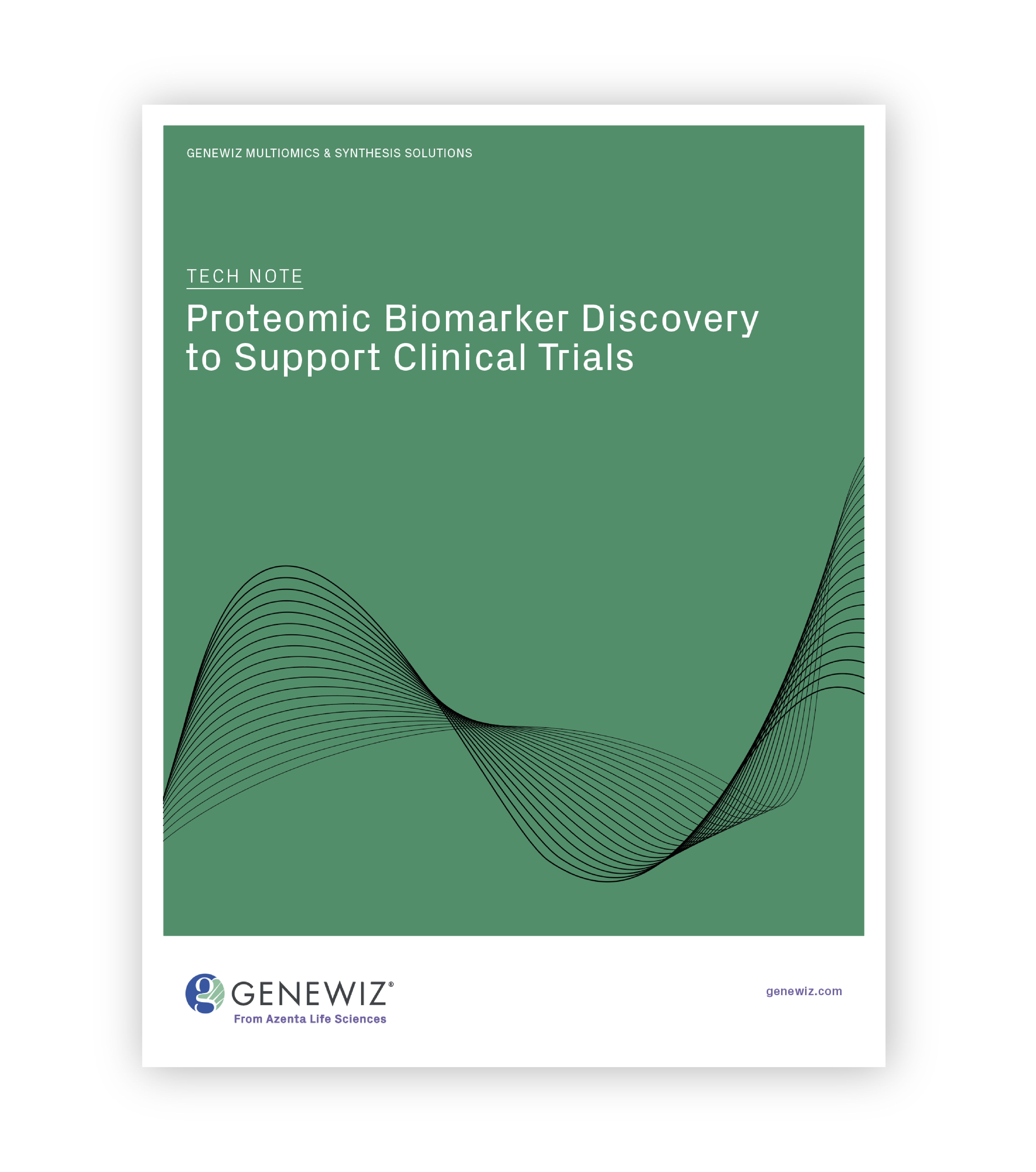 Thumbnail for tech note: Proteomic Biomarker Discovery to Support Clinical Trials