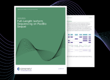 Thumbnail for tech note: Isoform Sequencing on the PacBio Sequel® – Maximizing Output and Accuracy