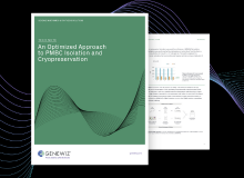 Thumbnail for tech note titled An Optimized Approach to PBMC Isolation and Cryopreservation​​