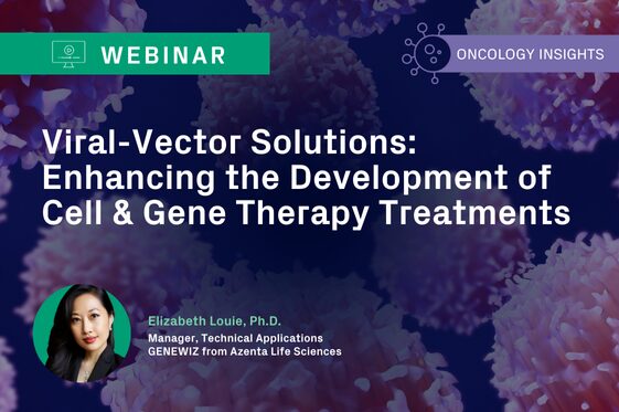 Thumbnail for webinar titled Viral-Vector Solutions: Enhancing the Development of Cell & Gene Therapy Treatments