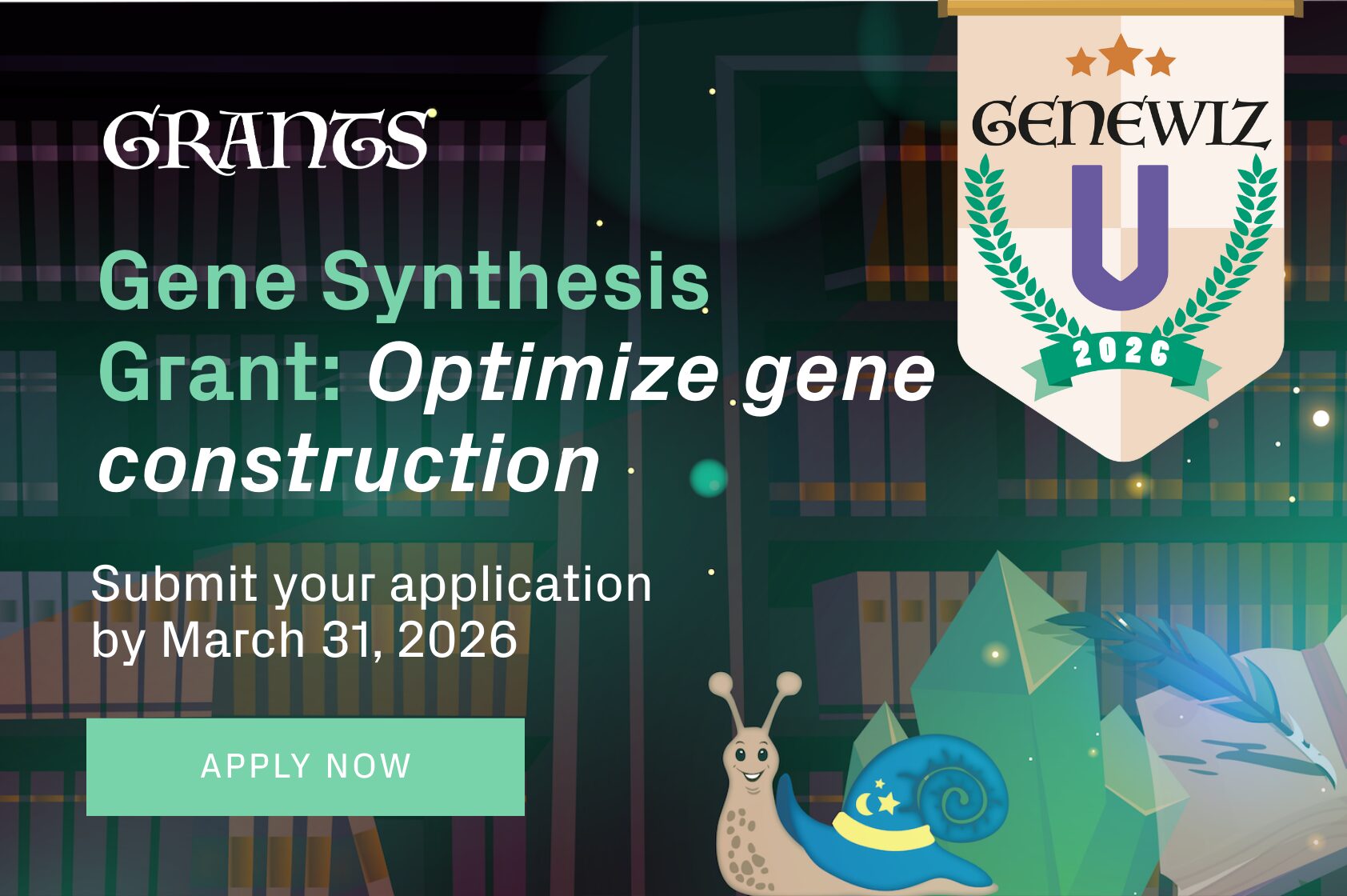 Gene Synthesis Grant