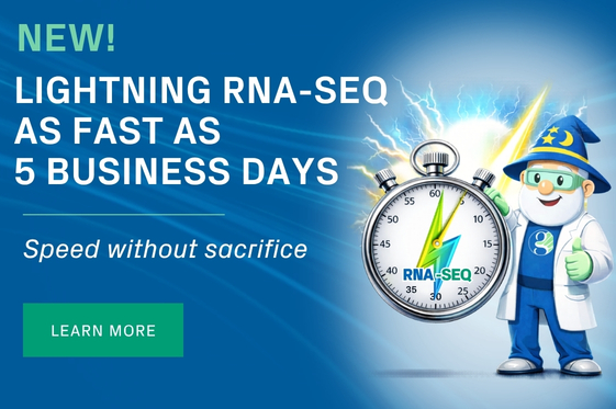 Promotion banner for Next Generation Sequencing services