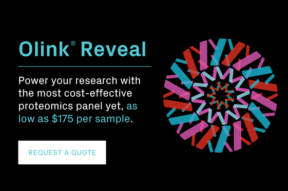 Request a quote for Olink Reveal advertisement