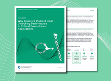 Thumbnail for tech note titled Why Linearize Plasmid DNA? Unlocking Performance in Critical Downstream Applications