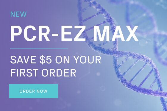 Promotion banner for PCR-EZ Max
